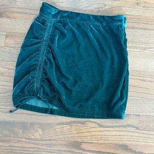 Free people velvet skirt with a tie!